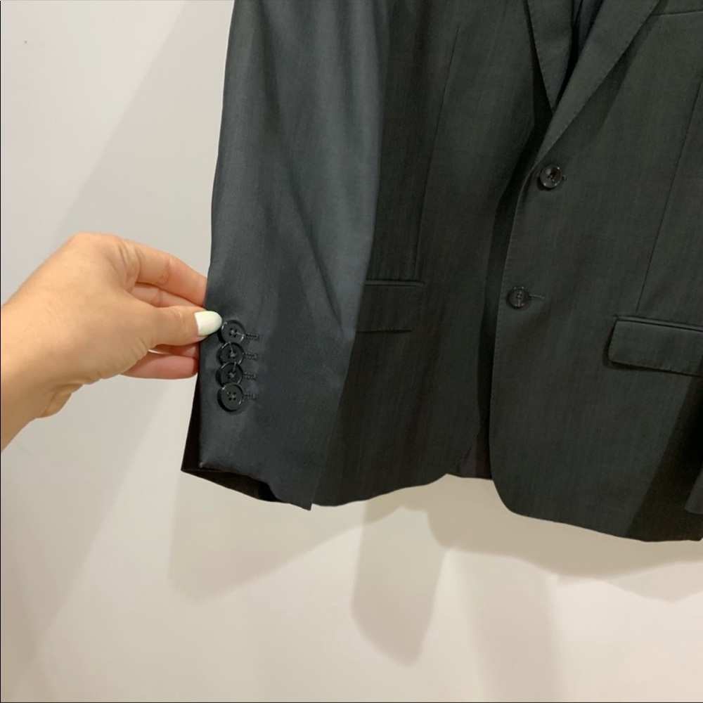 Z Zegna City Wool blend slim fit sport coat Sz 36 - Picture 5 of 8